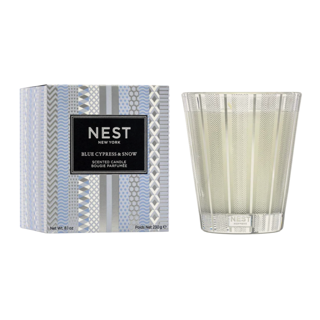 NEST Blue Cypress And Snow Scented Candle Default Title