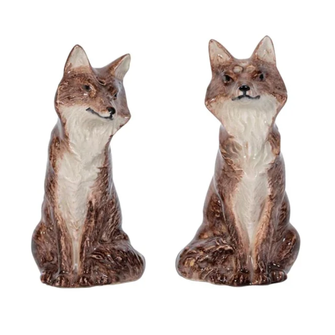 JULISKA Clever Creatures Fox Salt and Pepper Set