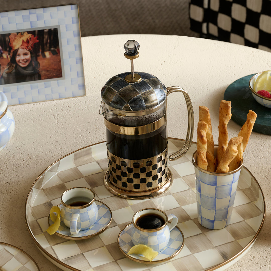 MACKENZIE CHILDS Sophisticate French Press