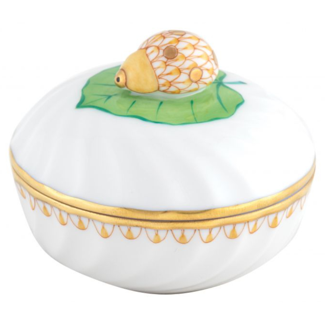 HEREND HEREND LADYBUG BOX BUTTERSCOTCH Default Title
