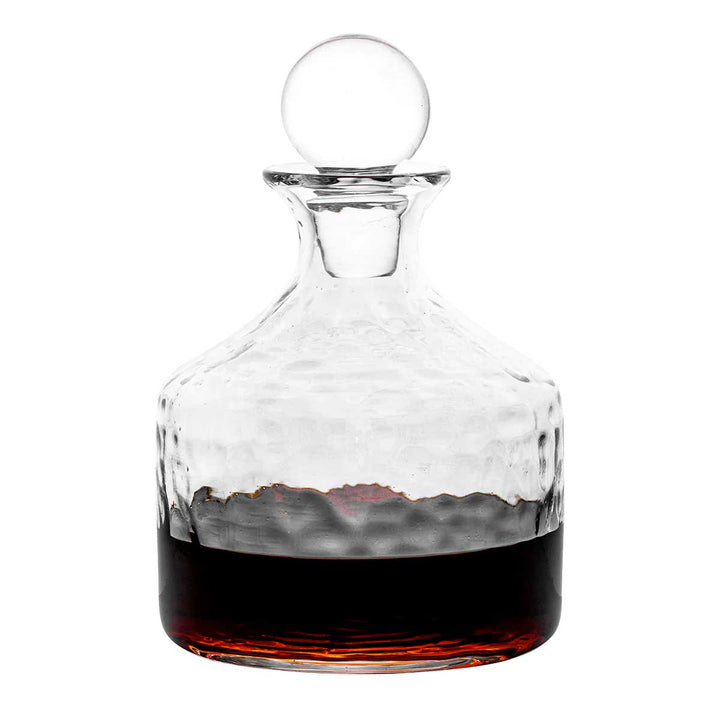JULISKA Puro Clear Glass Whiskey Decanter
