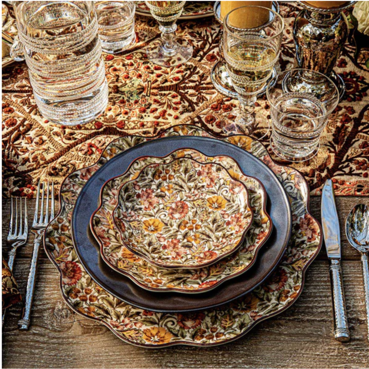 JULISKA Willa Amber Cocktail Plate