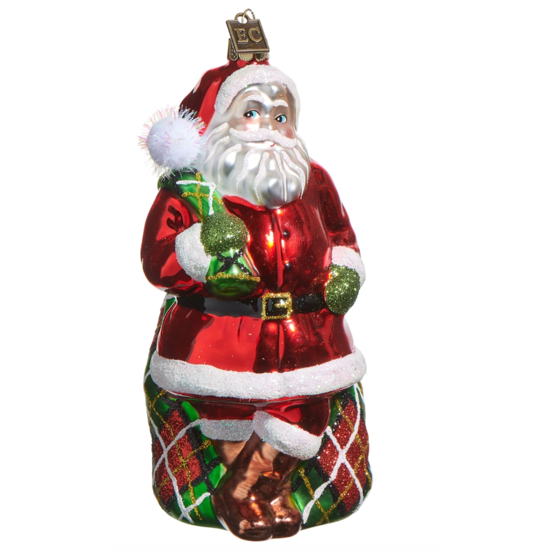 RAZ IMPORTS Santa Is Coming To Town Ornament Default Title
