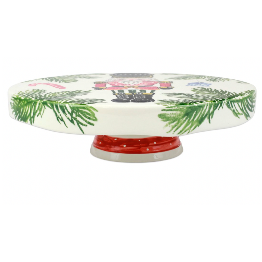 VIETRI Nutcracker Cake Stand Default Title