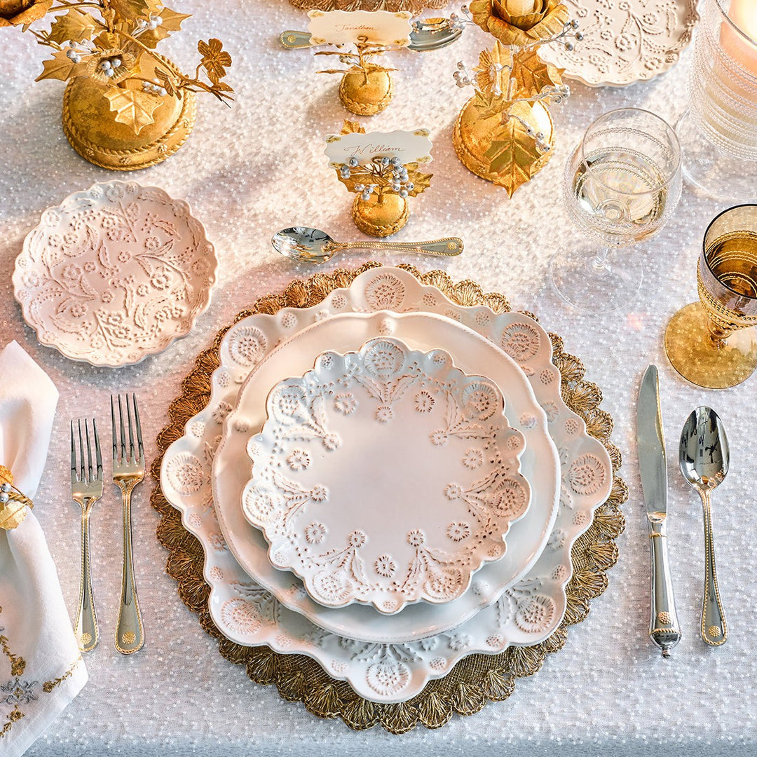 JULISKA Berry and Thread Thistle Dessert Salad Plate