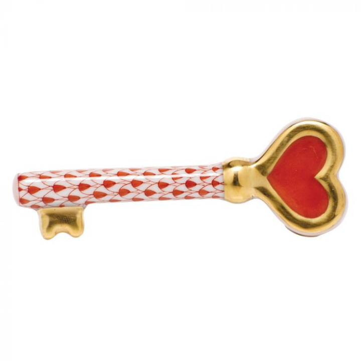 HEREND KEY TO MY HEART RUST