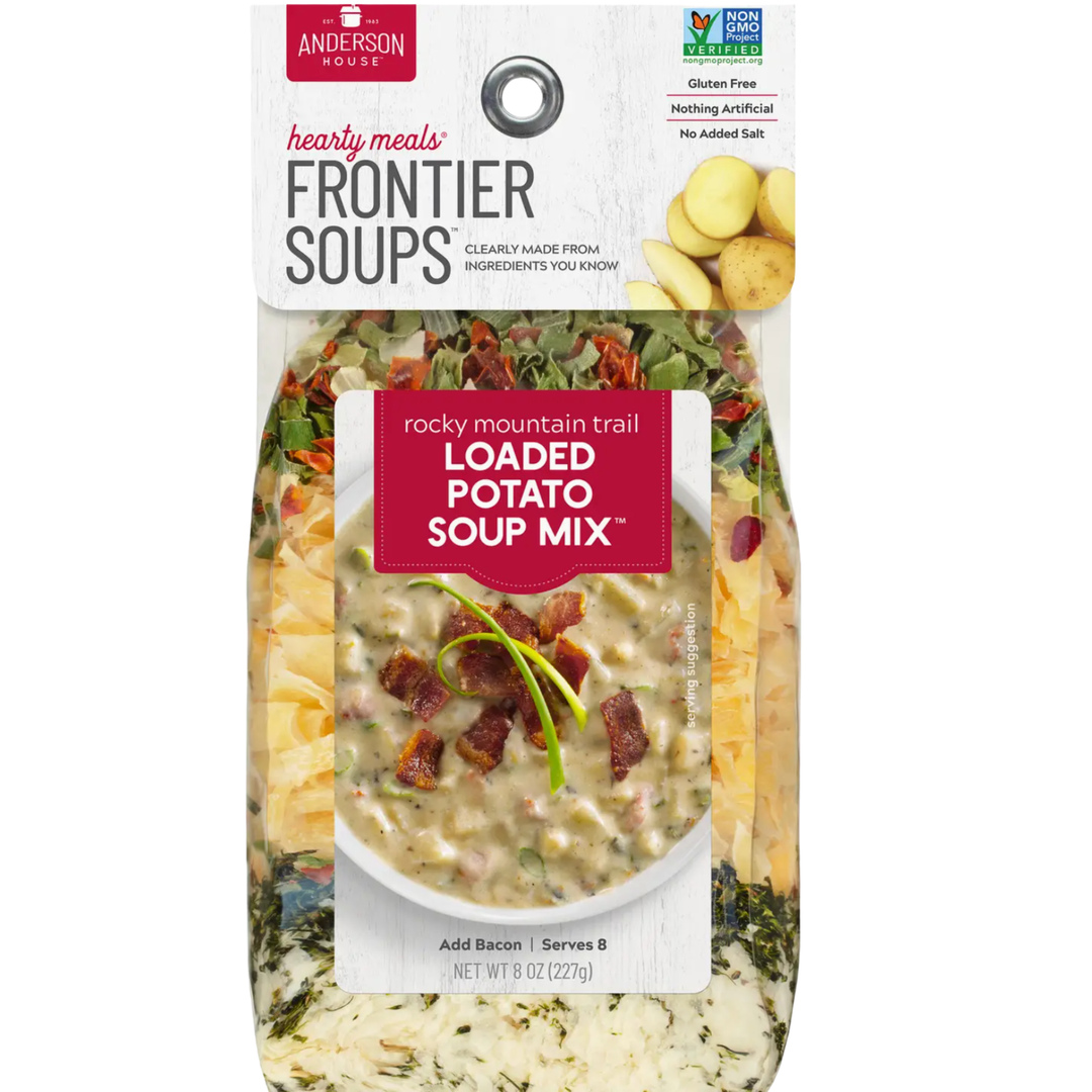 ANDERSON HOUSE FOODS FRONTIER SOUPS MIX Rocky Mountain Trail Loaded Potato Soup Mix Default Title