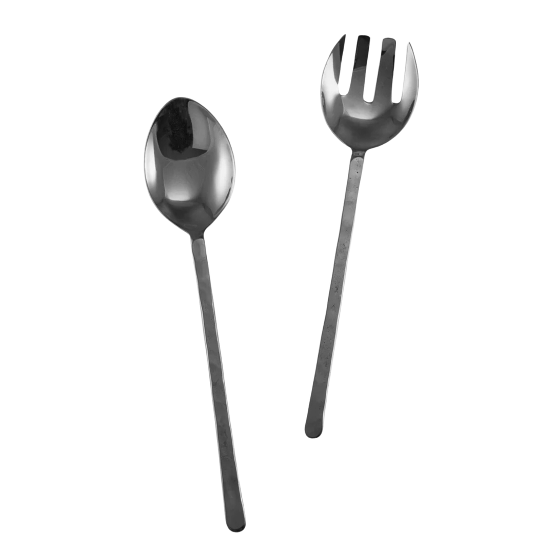 SIMON PEARCE Orleans 2 PC Serving Set