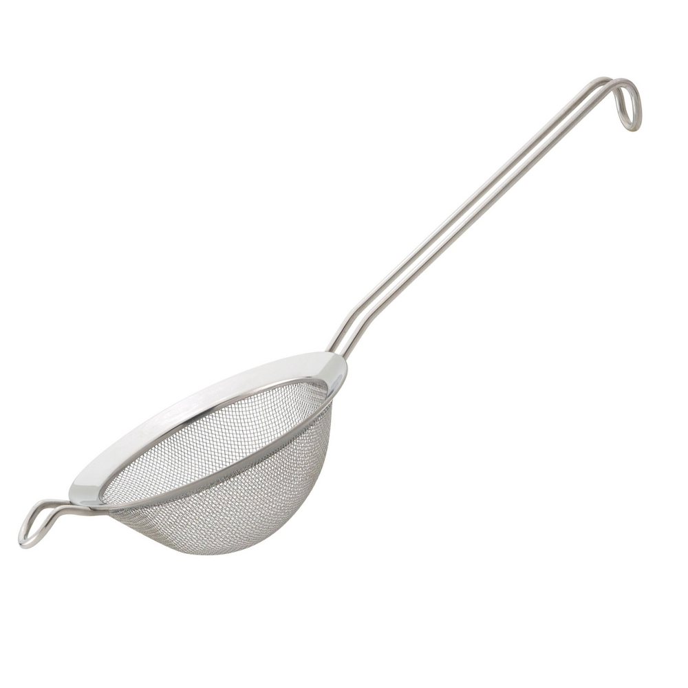 HAROLD IMPORTS STRAINER 5" STAINLESS DOUBLE MESH