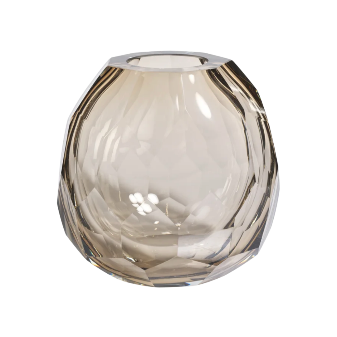 ZODAX Andermatt Taupe Cut Glass Default Title