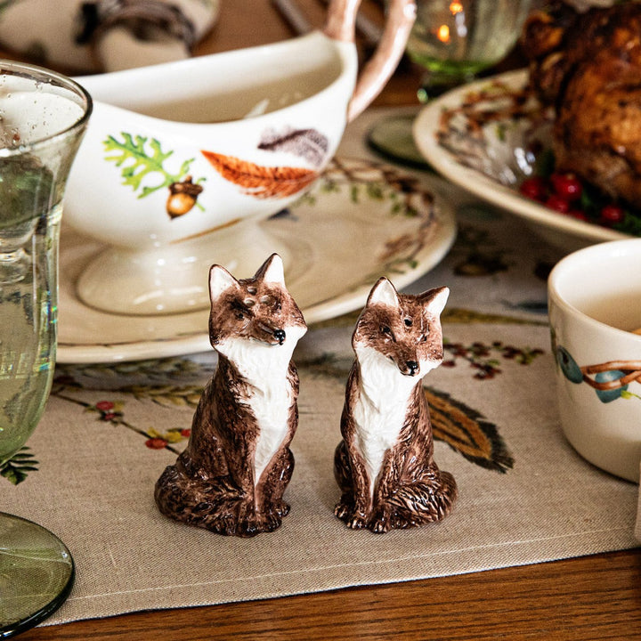 JULISKA Clever Creatures Fox Salt and Pepper Set