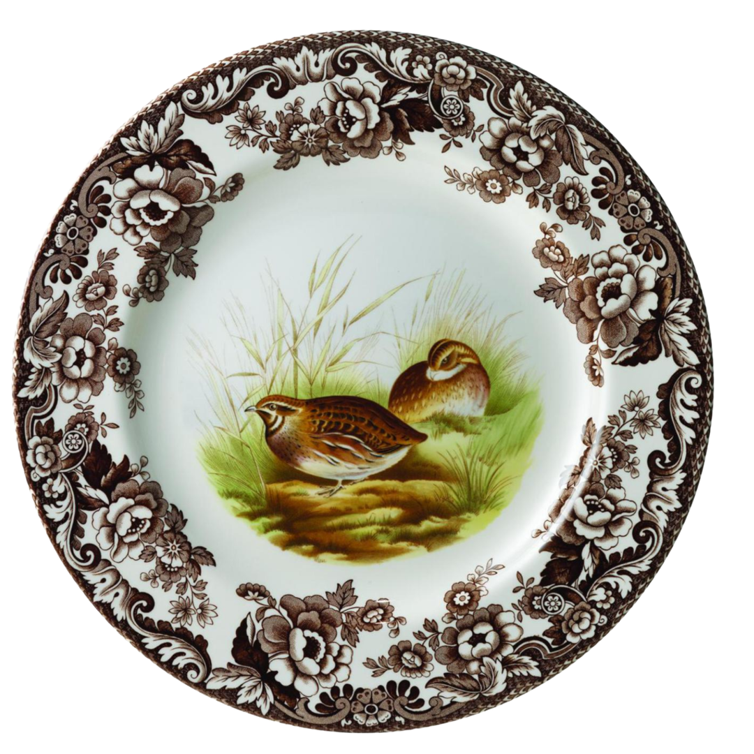 SPODE Woodland Quail Dinner Plate Default Title