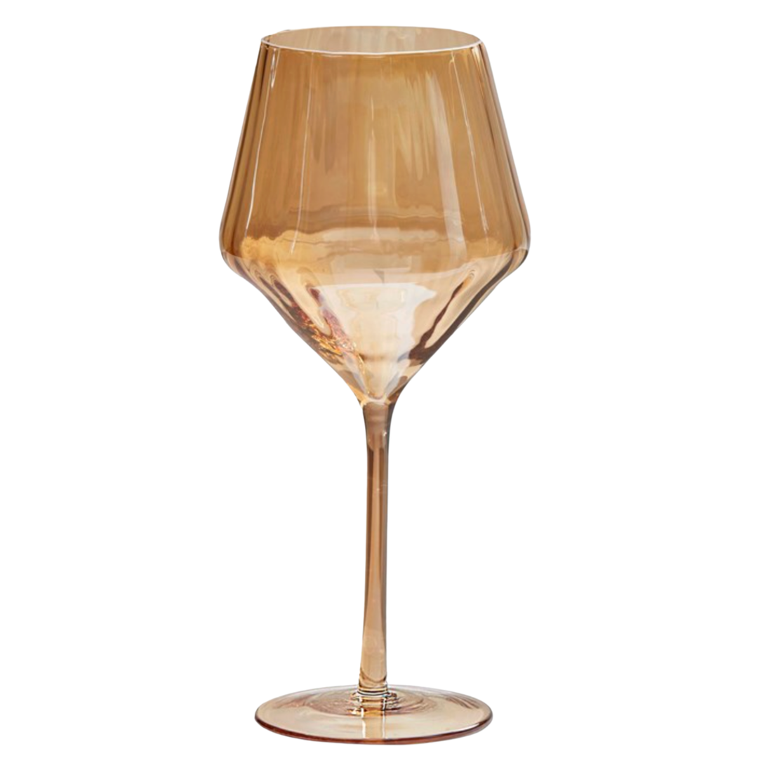 TAG Chelsea Optic Amber Wine Glass Default Title