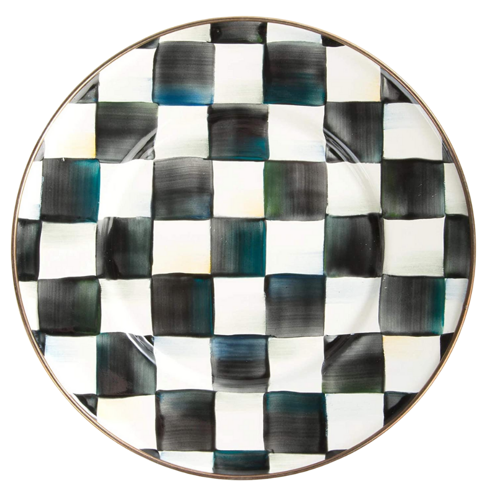 MACKENZIE CHILDS Courtly Check Salad Or Dessert Plate Default Title