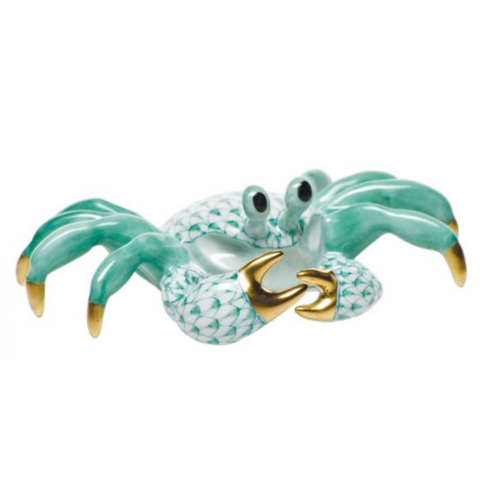 HEREND Ghost Crab GREEN