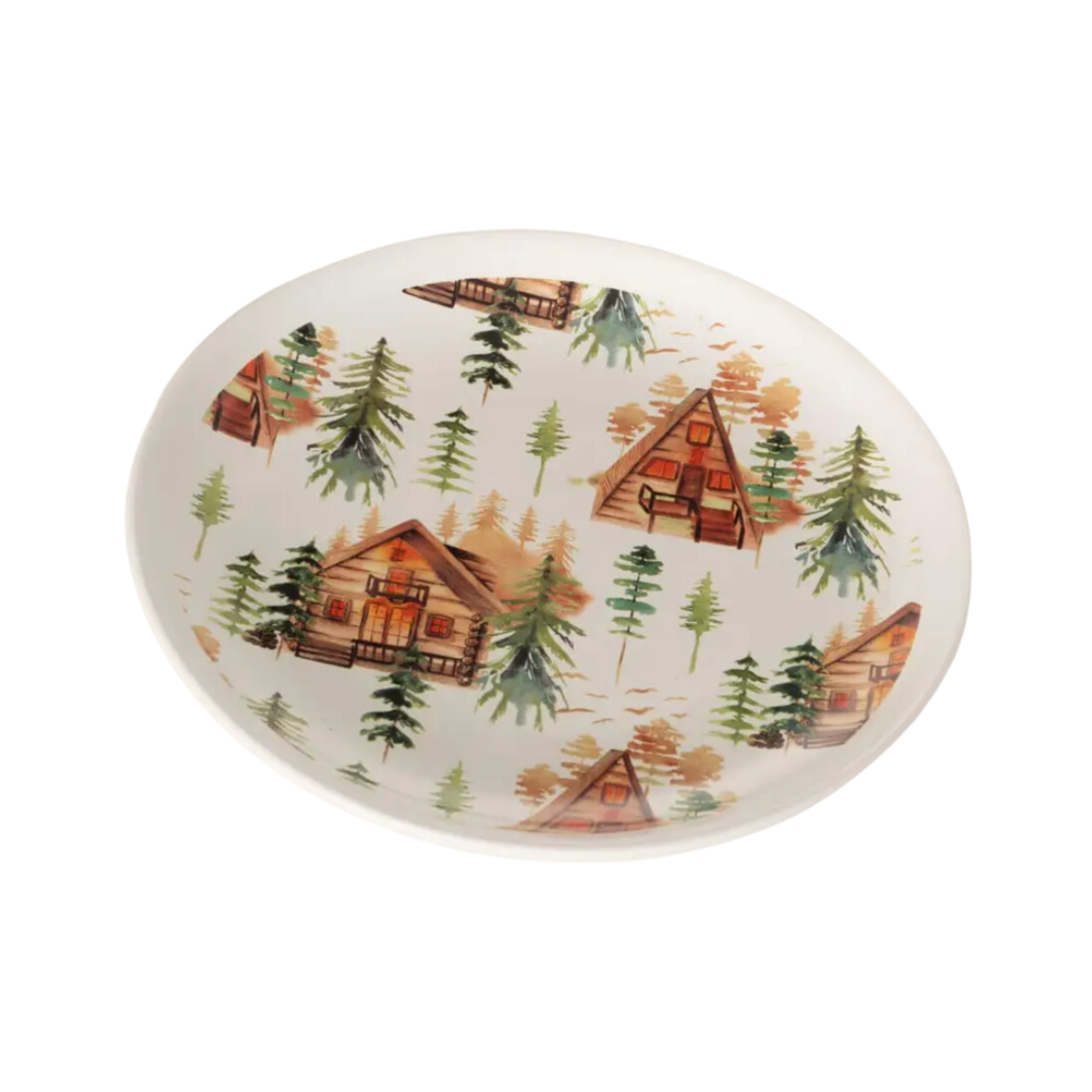 SULLIVANS Rustic Cabin Snack Plate