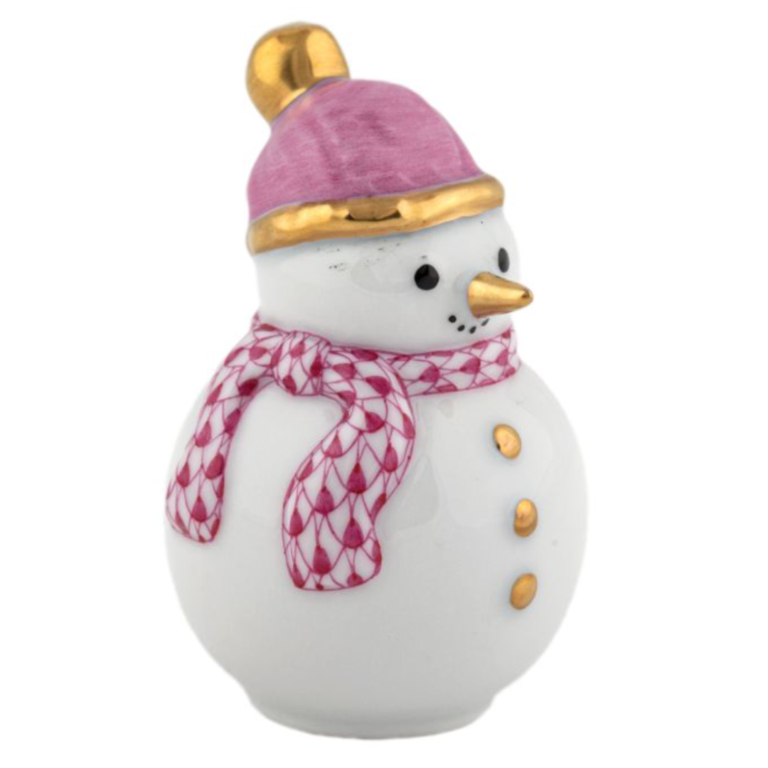HEREND Mini Raspberry Snowman Default Title