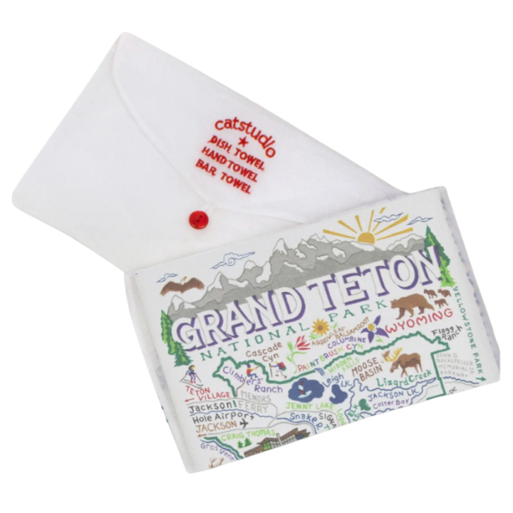 CATSTUDIO Grand Teton Dish Towel