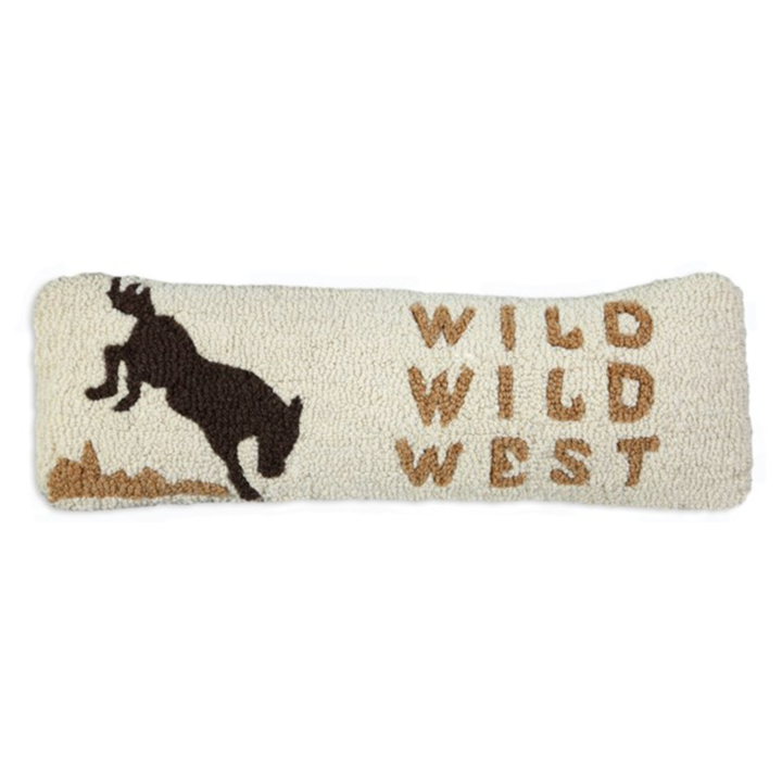CHANDLER 4 CORNERS Wild Wild West Hand Hooked Pillow
