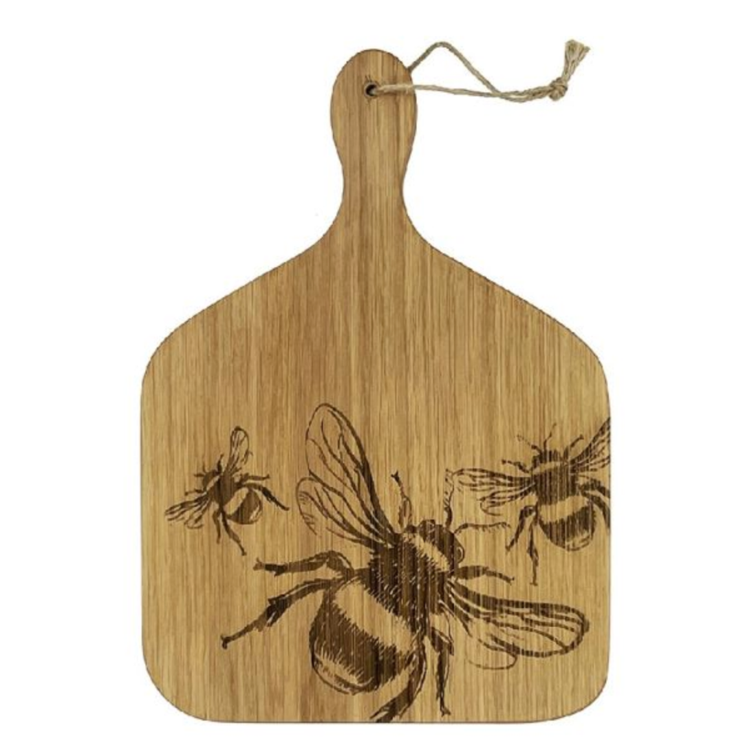 SELBRAE HOUSE Hanging Bee Oak Paddle Style Cheese Board