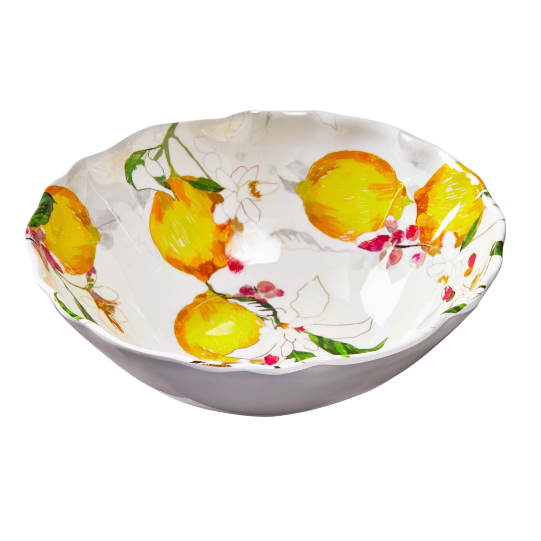TAG Lemoncello Melamine Serving Bowl Default Title