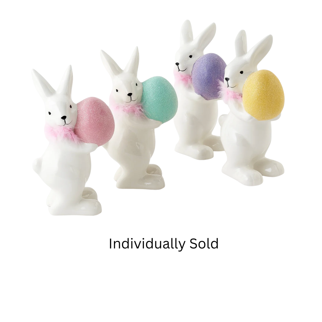 180 DEGREES Individually Sold Bunny With Colored Egg Default Title