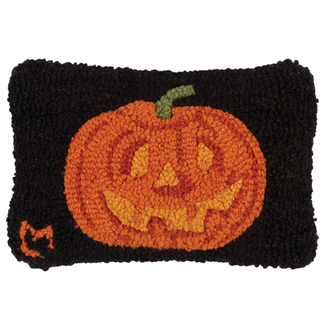 CHANDLER 4 CORNERS Jack O'Lantern Fall Harvest Pillow Default Title