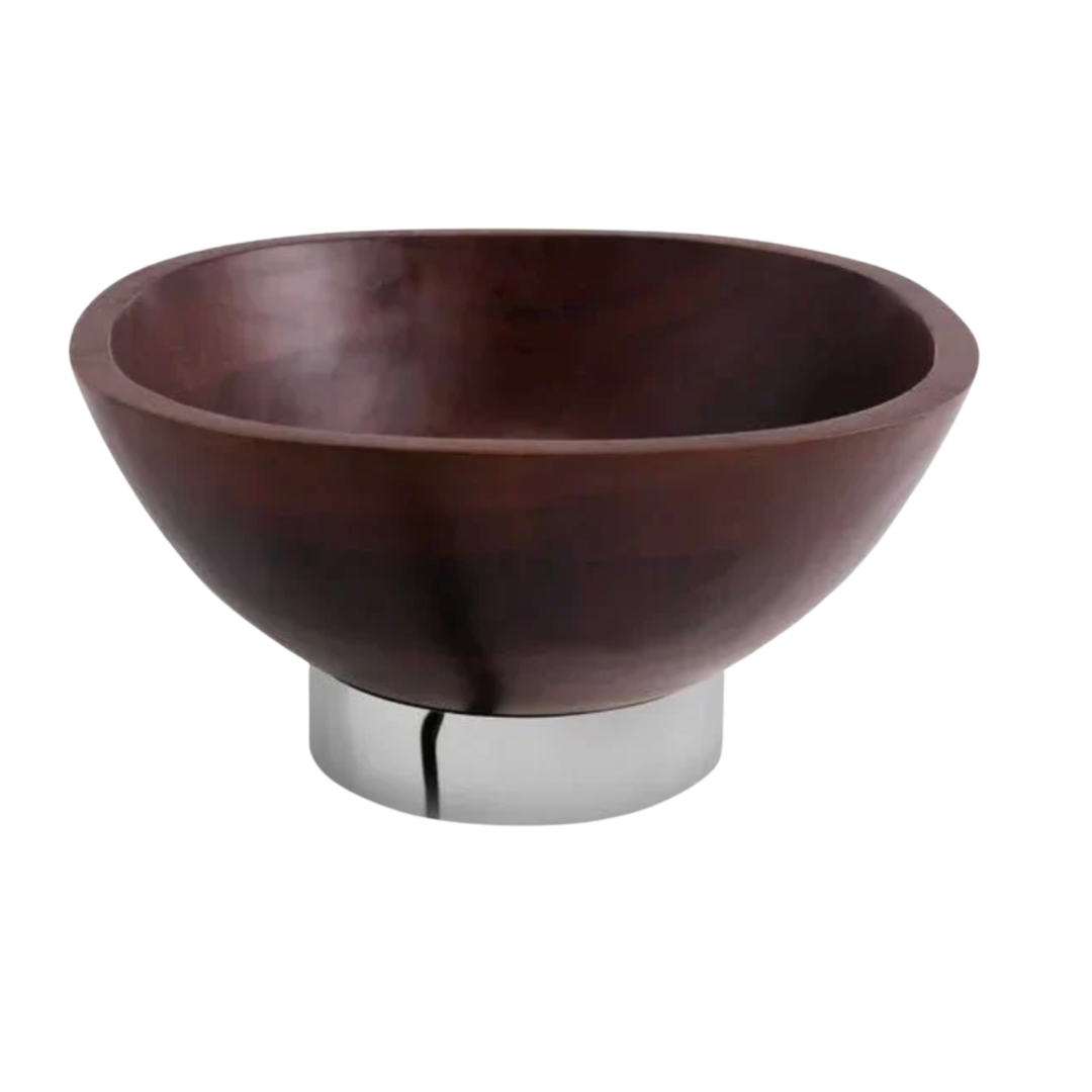 MICHAEL ARAM Reflective Wood Salad Bowl Default Title