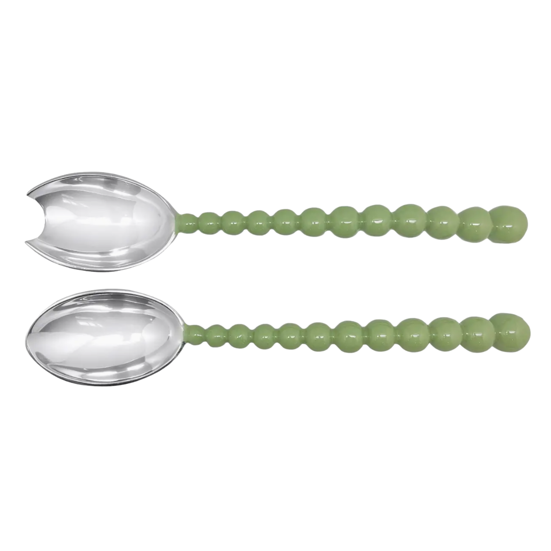 MARIPOSA Pearled Green Salad Servers