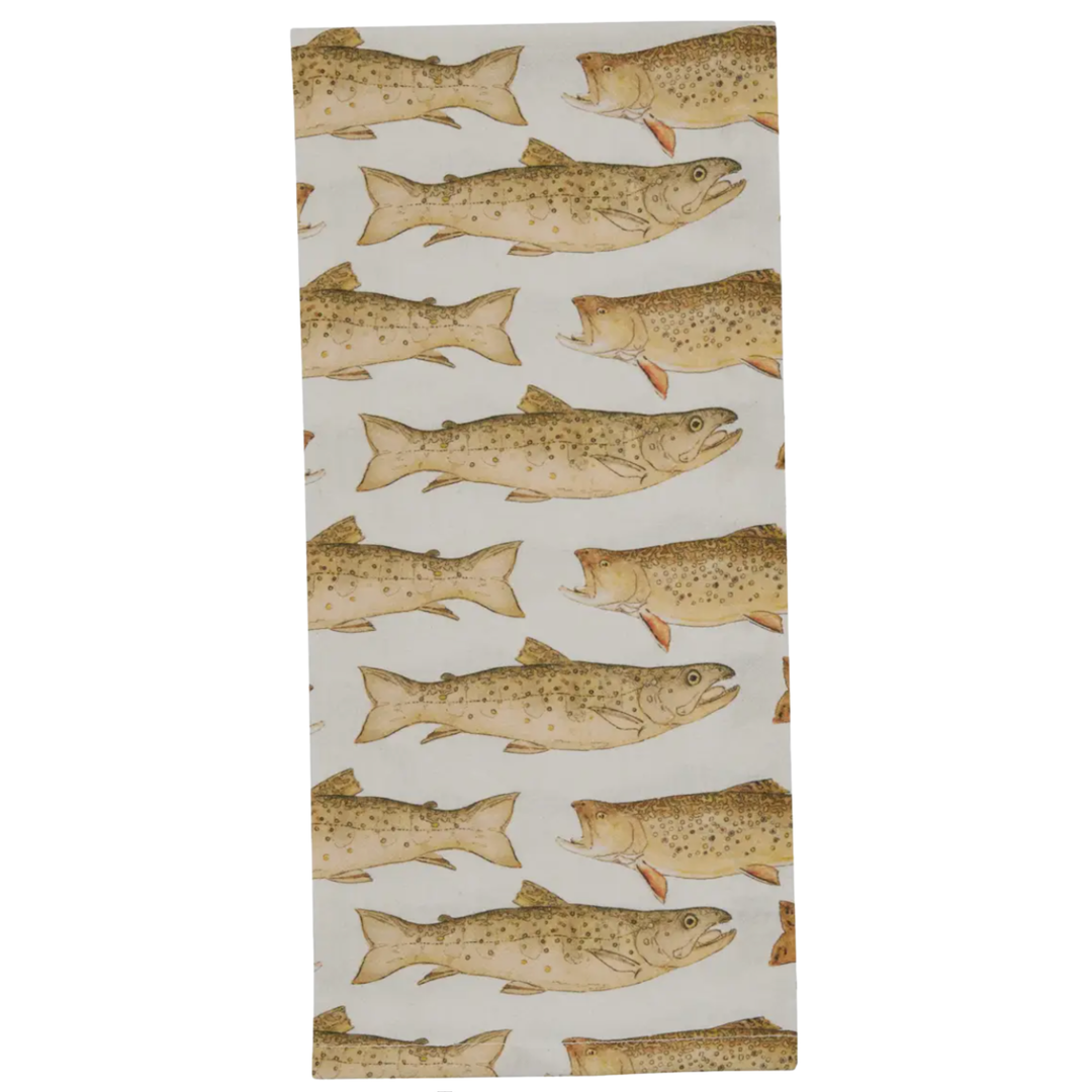 PARK DESIGNS Mystic Seaport Trout Dishtowel Default Title
