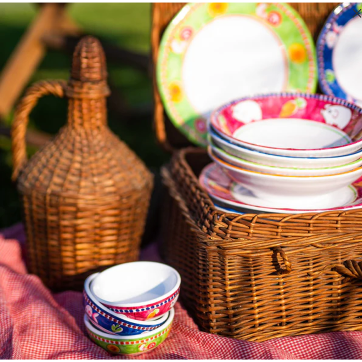 VIETRI Melamine Campagna Porco Olive Oil Bowl
