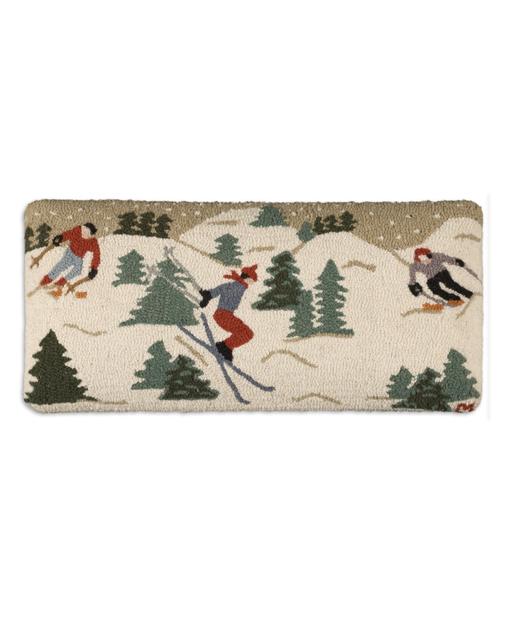 CHANDLER 4 CORNERS Hickory Skier Bench