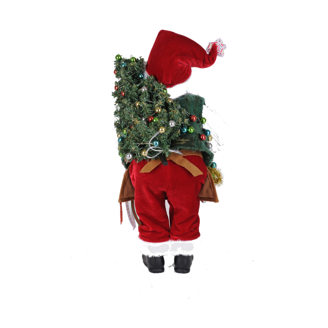 KAREN DIDION Lighted "Honey Do" Santa Figure