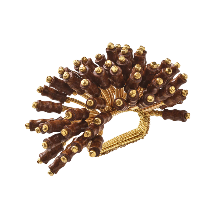 KIM SEYBERT Royal Palm Napkin Ring Default Title
