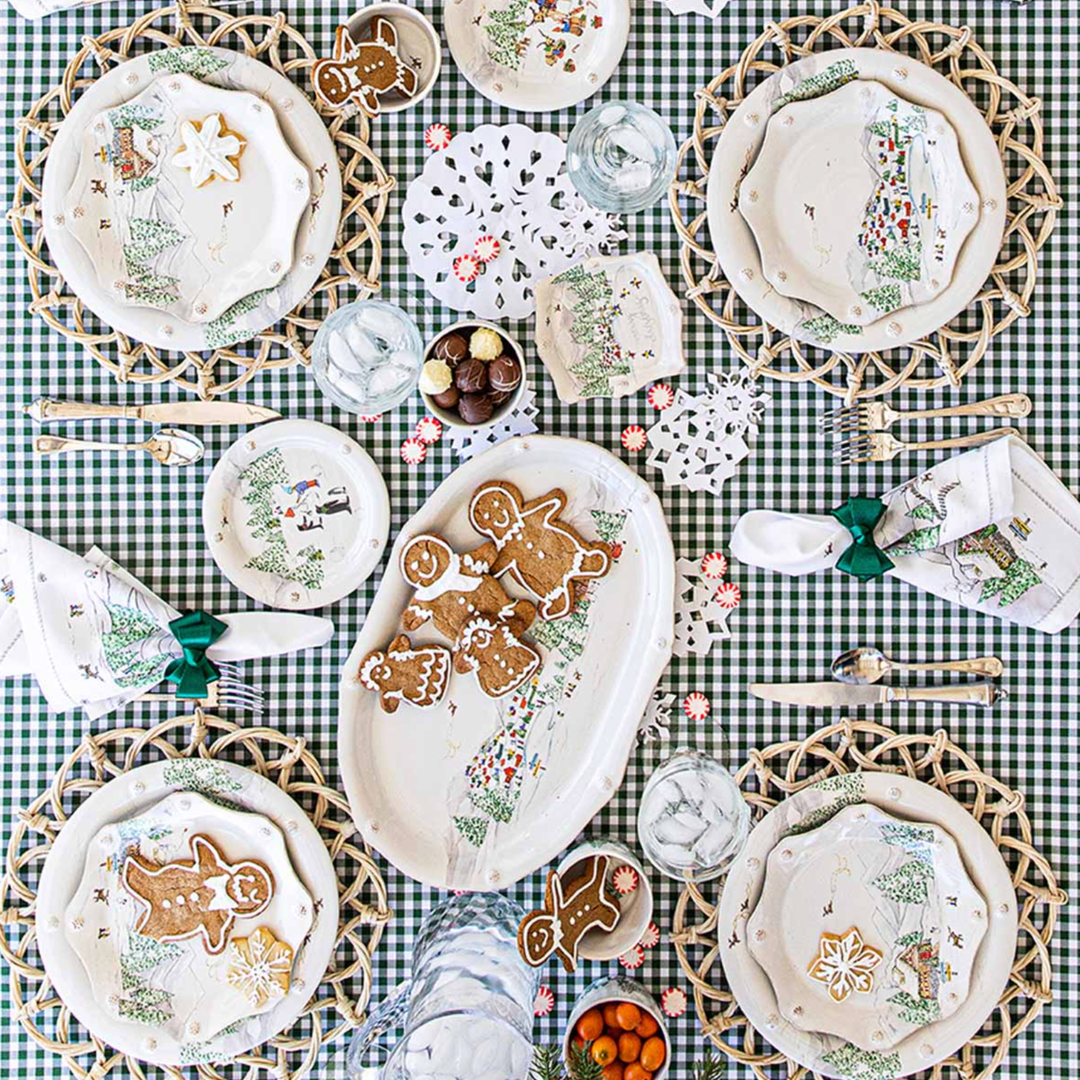 JULISKA BERRY AND THREAD NORTH POLE CEREAL OR ICE CREAM BOWL