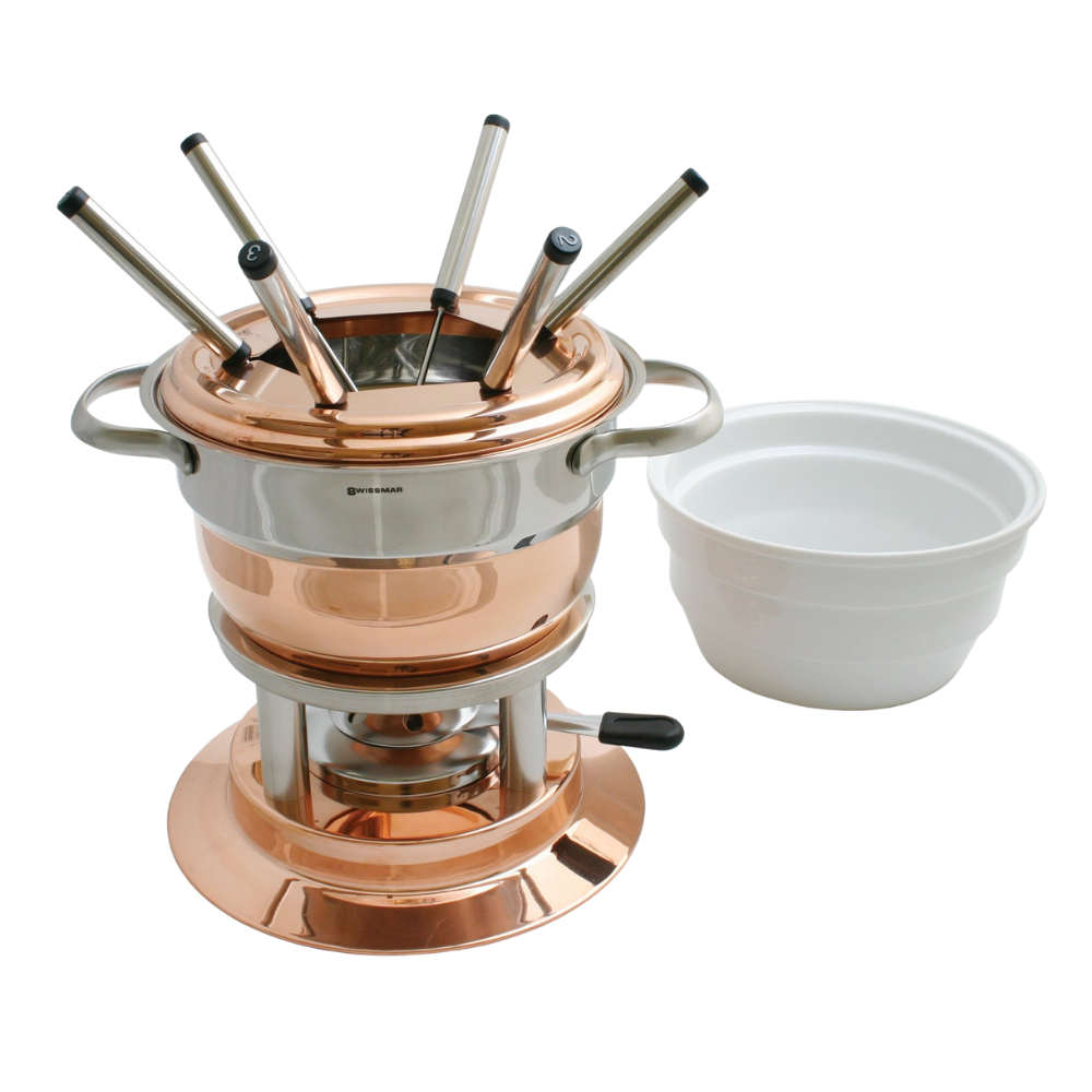 SWISSMAR Lausanne Copper Fondue Set Default Title