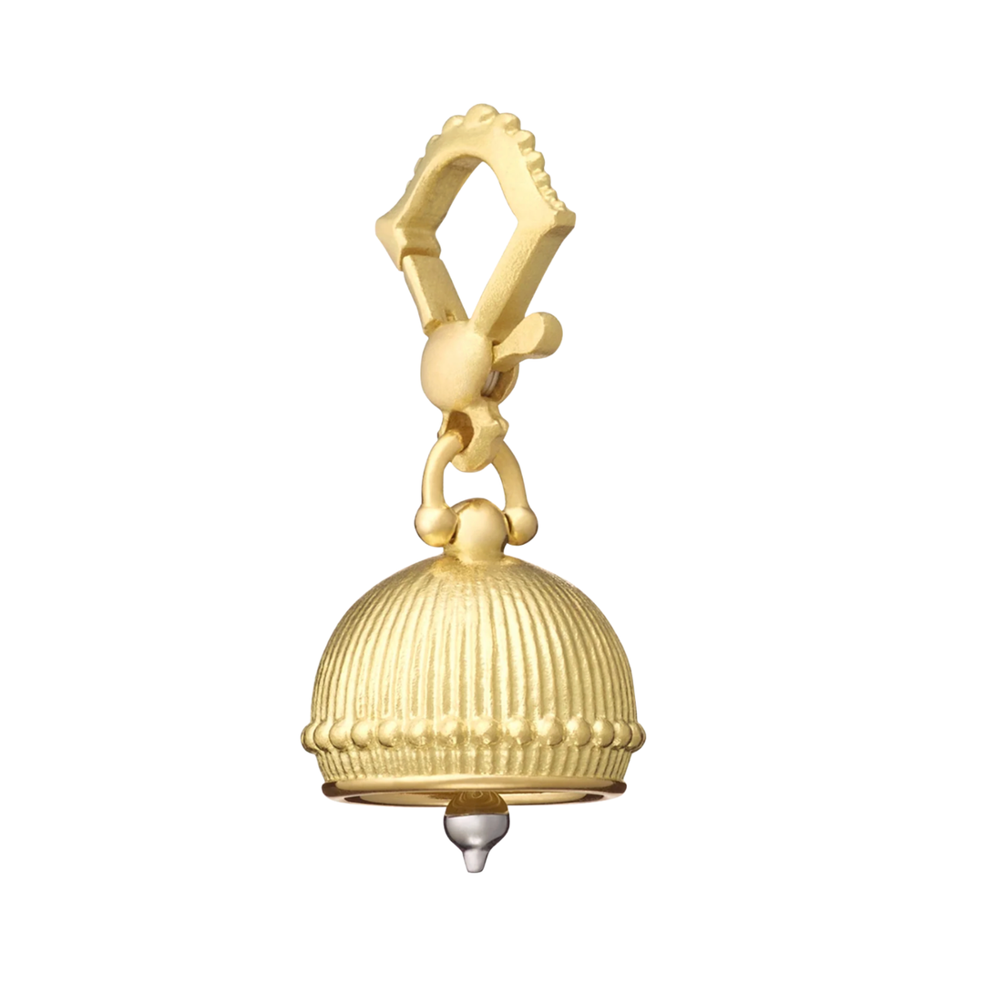 PAUL MORELLI 18K Yellow Gold Meditation Bell With Diamonds