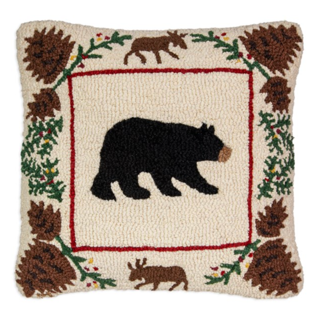 CHANDLER 4 CORNERS Bear And Berries Pillow Default Title