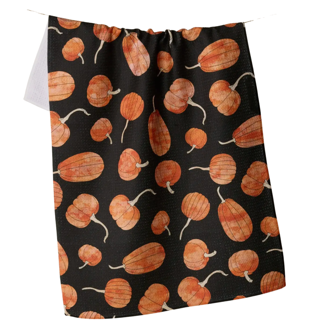GEOMETRY Pumpkin Hollow Tea Towel Default Title