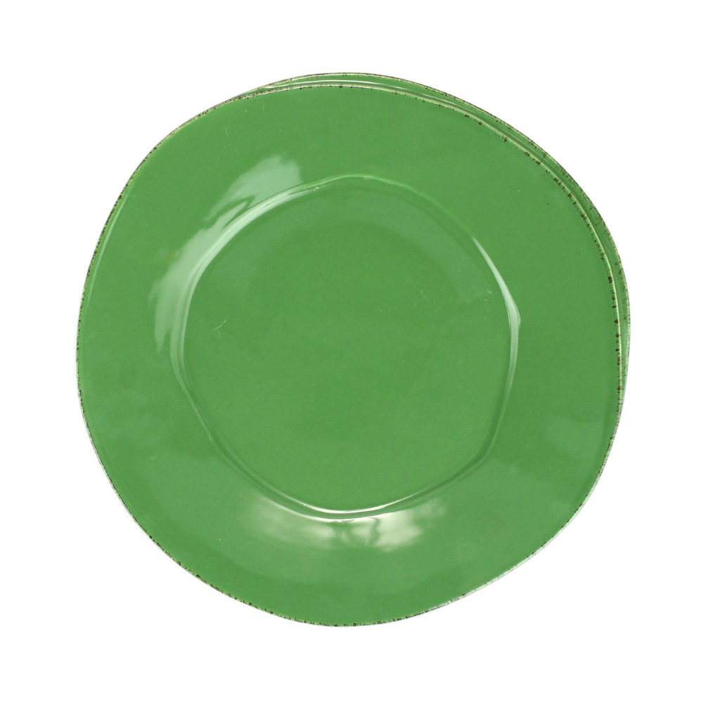 Lastra Green European Dinner Plate