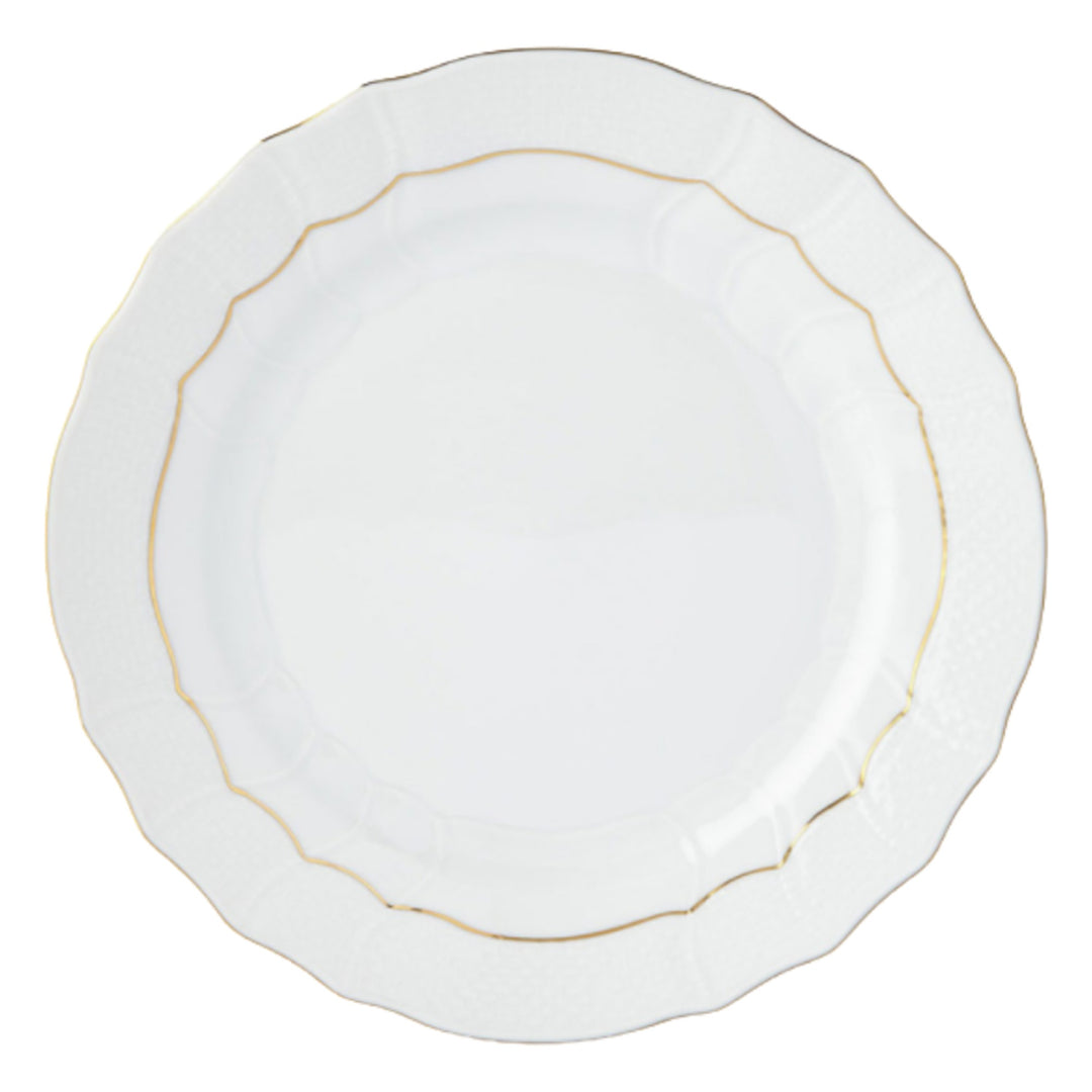 HEREND Golden Edge Dessert Plate
