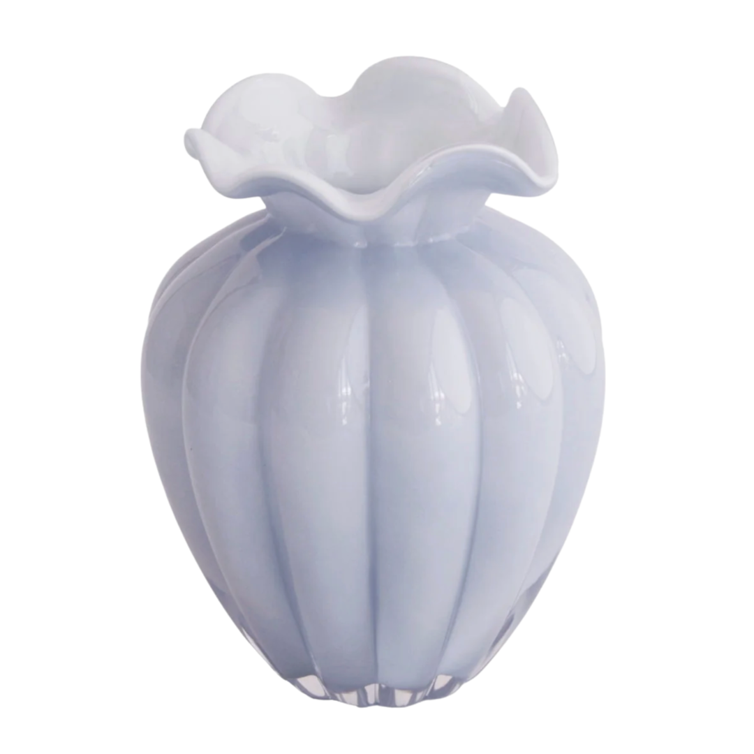 BEATRIZ BALL Vento Large Periwinkle Vase Default Title