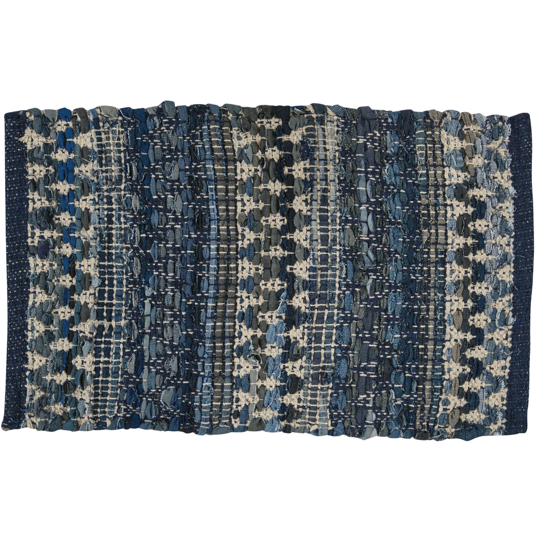 PARK DESIGNS Chindi Dressed Up Denim Placemat Default Title