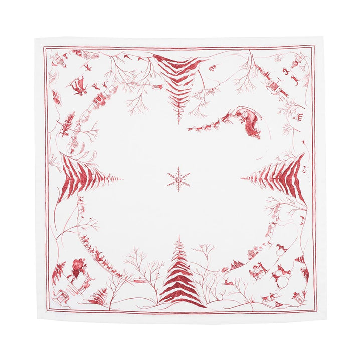 JULISKA Country Estate Winter Frolic Ruby Napkin Default Title