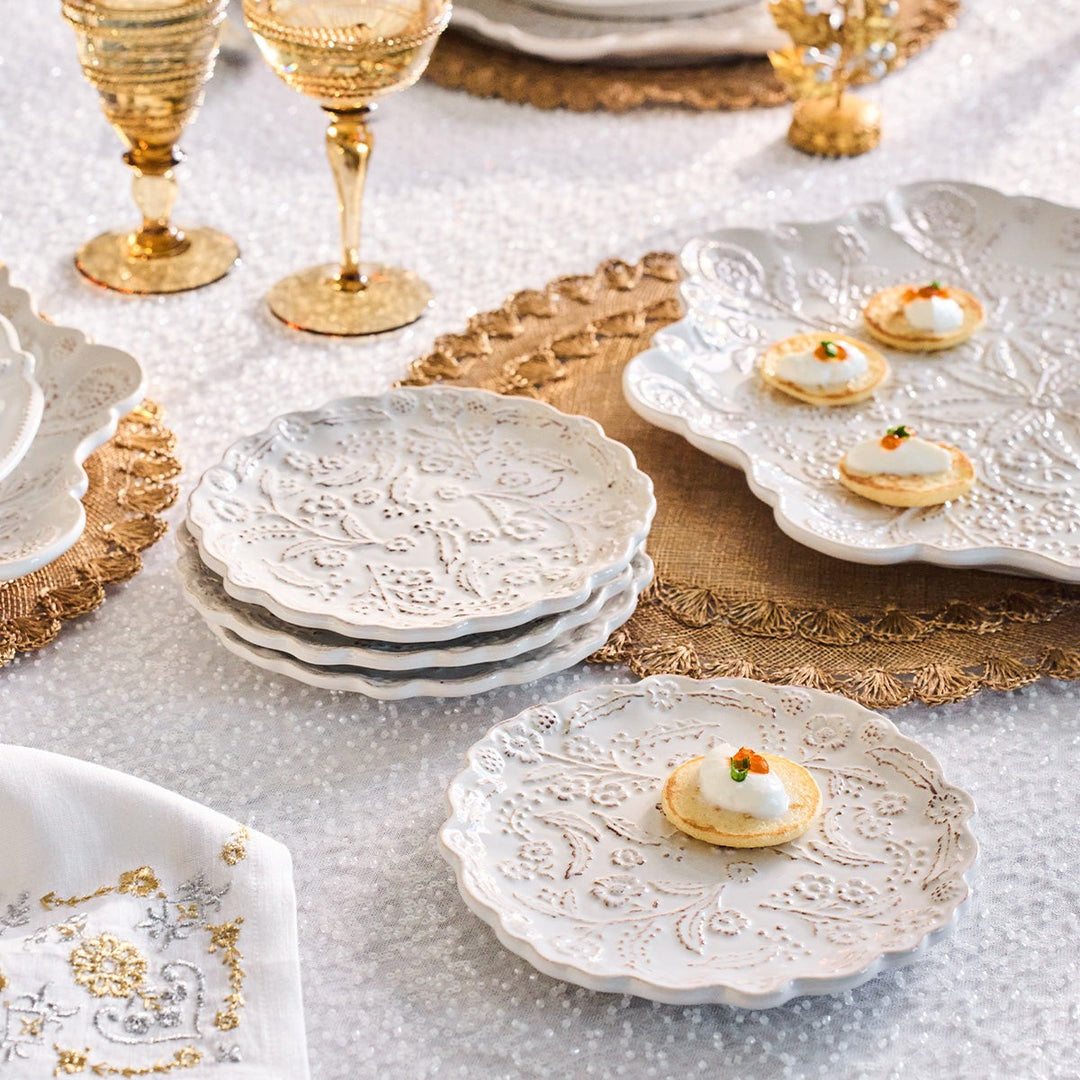 JULISKA Berry and Thread Thistle Cocktail Plate