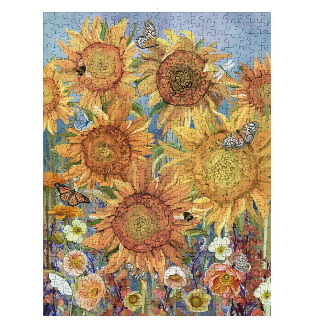 WERKSHOPPE Sunflowers 500 Piece Puzzle Default Title