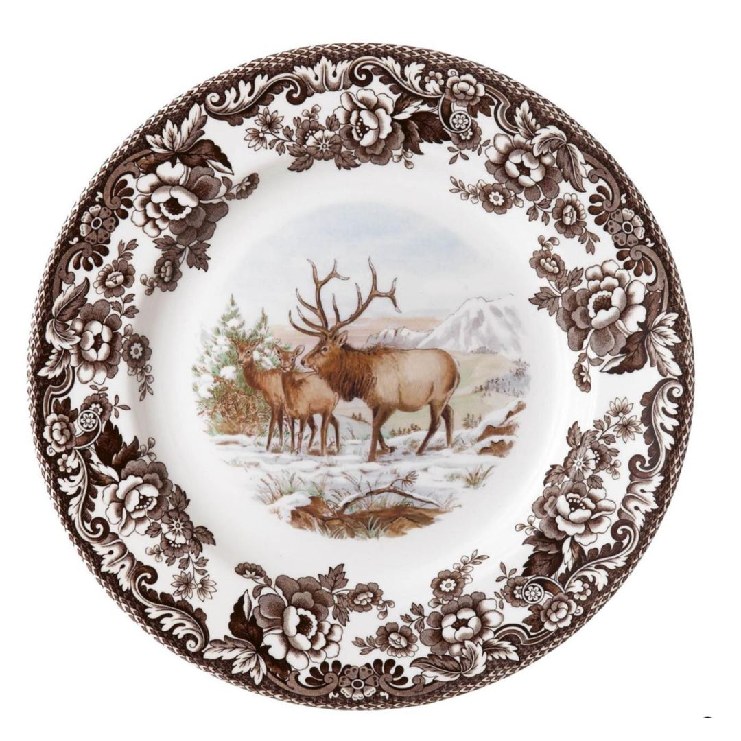 WOODLAND ELK SALAD PLATE