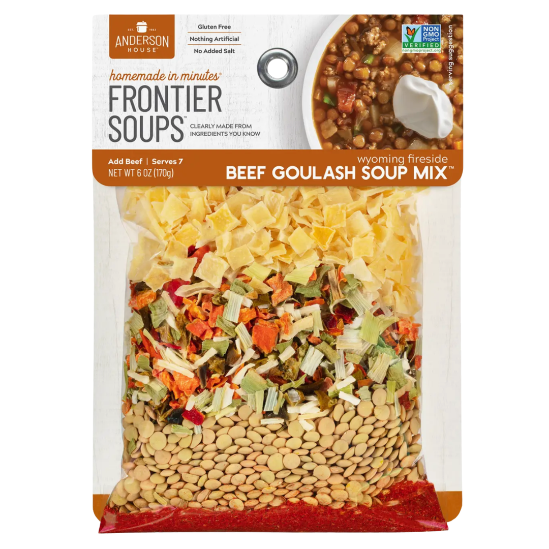 ANDERSON HOUSE FOODS FRONTIER SOUPS MIX Wyoming Fireside Beef Goulash Default Title