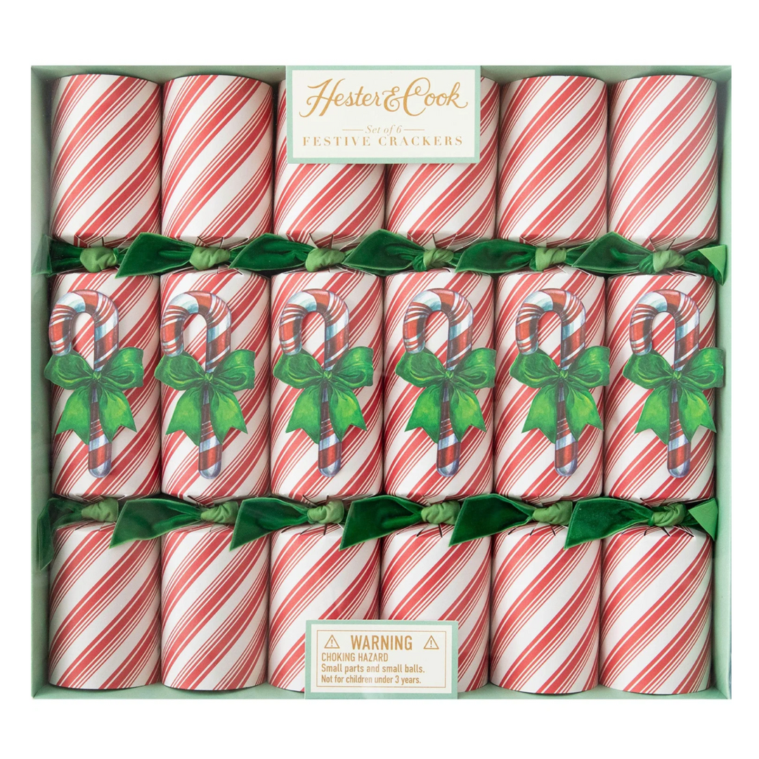 HESTER & COOK Candy Cane Crackers Default Title