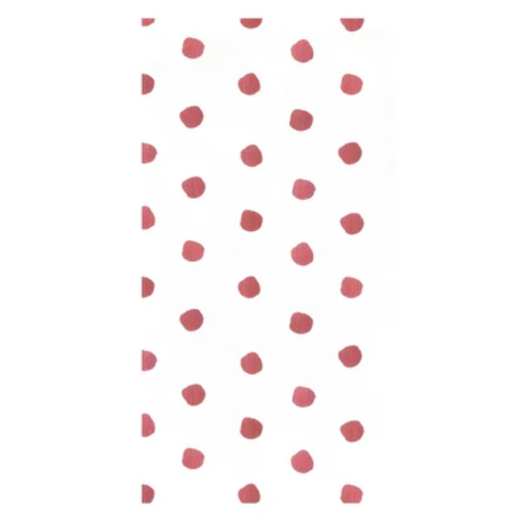 VIETRI Crimson Papersoft Dot Guest Towels Default Title